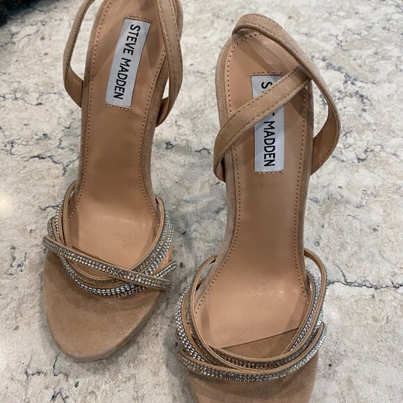 STEVE MADDEN LARA NATURAL STILETTOS - Picture 5 of 12